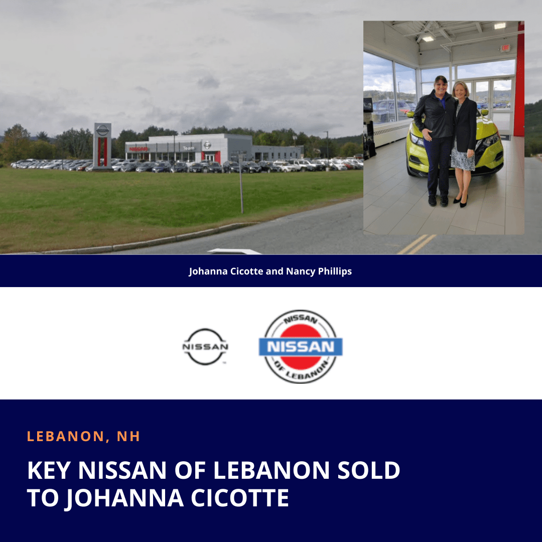 Johanna Cicotte Acquires Key Nissan of Lebanon Nancy Phillips Associates